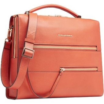  Сумка деловая Piquadro Patricia CA4098W140/AR женская кожа натуральная коралловый 