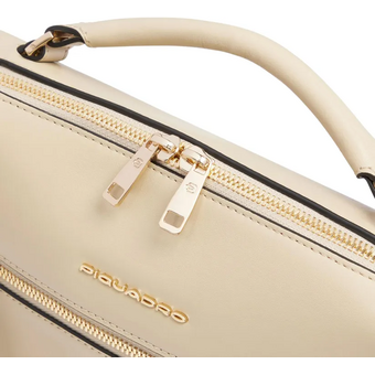  Сумка Piquadro Patricia BD6954W140/BE женская кожа натуральная бежевый 