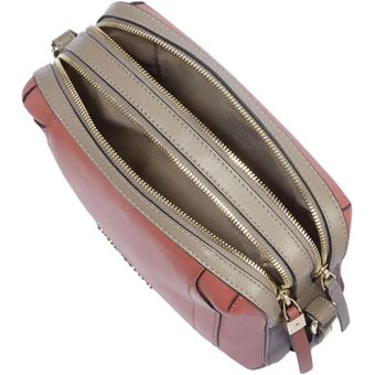  Сумка Piquadro Circle BD4870W92/ARTM женская кожа натуральная коралловый/кофейный 