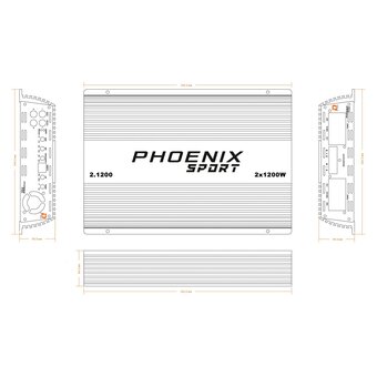  Автоусилитель DL Audio Phoenix Sport 2.1200 