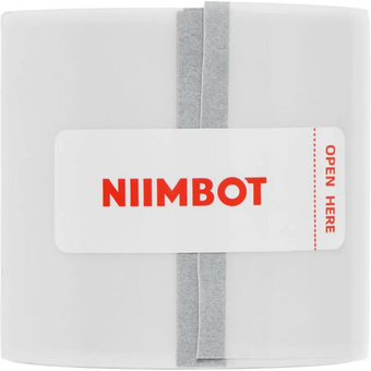  Термоэтикетки Niimbot 1747504 сег 40x30мм самоклей Niimbot B1/B21/B3S 230шт/рул прозрачный 