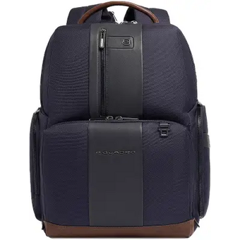 Рюкзак Piquadro Brief2 CA4439BR2BM/BLUCU темно-синий нейлон 