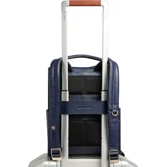  Рюкзак Piquadro Patricia CA6771W140/BLU темно-синий натуральная кожа 