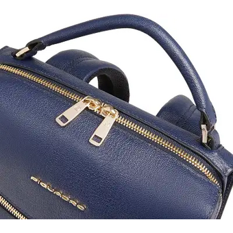 Рюкзак Piquadro Patricia CA6771W140/BLU темно-синий натуральная кожа 