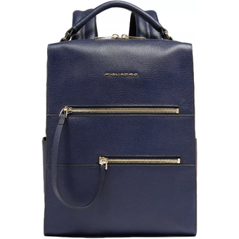  Рюкзак Piquadro Patricia CA6772W140/BLU темно-синий натуральная кожа 