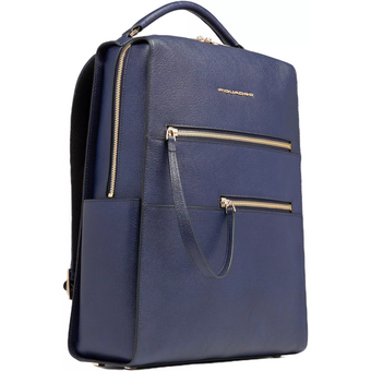  Рюкзак Piquadro Patricia CA6772W140/BLU темно-синий натуральная кожа 