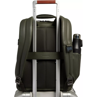  Рюкзак Piquadro Modus CA4818MOS/VEVE оливковый натуральная кожа 