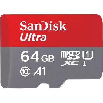  Карта памяти SanDisk Ultra microSDXC 64GB (SDSQUAB-064G-GN6MA) Class 10, UHS-I, R 140 МБ/с 