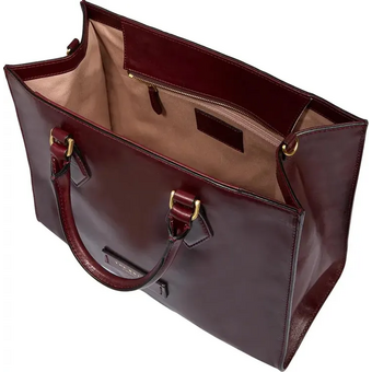  Сумка The Bridge Ida 04101501/YF женская, кожа натуральная, бордовый 