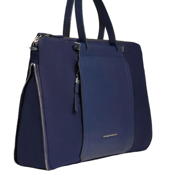  Сумка деловая Piquadro Lyra CA4021W92T/BLU женская ткань переработанная темно-синий 