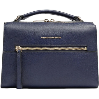  Сумка Piquadro Patricia BD6954W140/BLU женская кожа натуральная темно-синий 