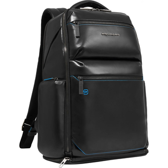  Рюкзак Piquadro Blue Square CA6592B2BM/N черный натуральная кожа 