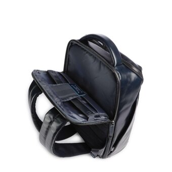  Рюкзак Piquadro Blue Square CA6591B2/BLU2 темно-синий натуральная кожа 
