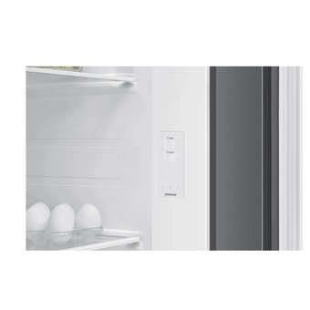  Холодильник Samsung RS70F65QETEO серебристый 