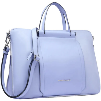  Сумка деловая Piquadro Lyra CA4021W92T/VI женская ткань переработанная лавандовый 