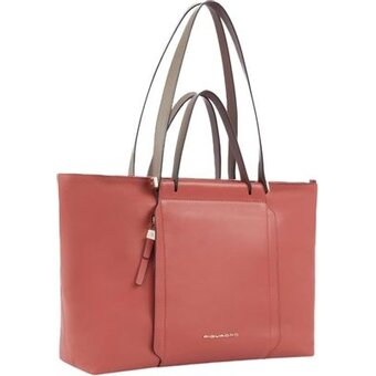  Сумка деловая Piquadro Circle BD3336W92/ARTM женская кожа натуральная коралловый/кофейный 