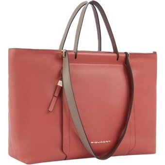  Сумка деловая Piquadro Circle BD3336W92/ARTM женская кожа натуральная коралловый/кофейный 