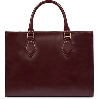  Сумка The Bridge Ida 04101501/YF женская, кожа натуральная, бордовый 