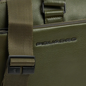  Сумка деловая Piquadro Russel CA4021W137/VE2 мужская кожа натуральная хаки 