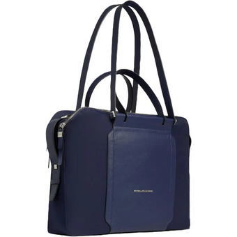  Сумка деловая Piquadro Lyra BD4574W92T/BLU женская ткань переработанная темно-синий 