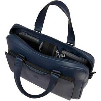  Сумка деловая Piquadro Ael CA6920S142/BLU мужская кожа натуральная синий 