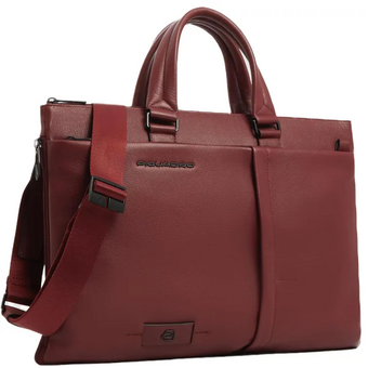  Сумка деловая Piquadro Russel CA4021W137/CU мужская кожа натуральная красное 