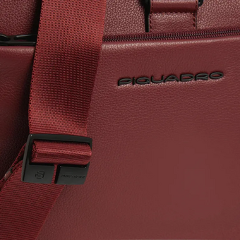  Сумка деловая Piquadro Russel CA4021W137/CU мужская кожа натуральная красное 