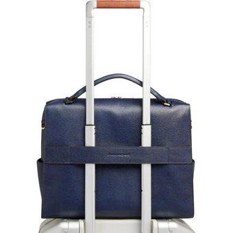  Сумка деловая Piquadro Patricia CA6774W140/BLU кожа натуральная темно-синий 