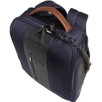  Рюкзак Piquadro Brief2 CA4818BR2/BLUCU темно-синий нейлон 