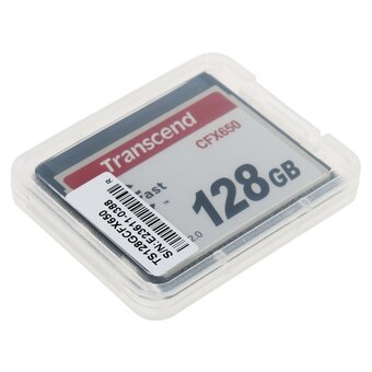  Карта памяти Transcend TS128GCFX650 CFast2.0 128GB 510Mb/s 