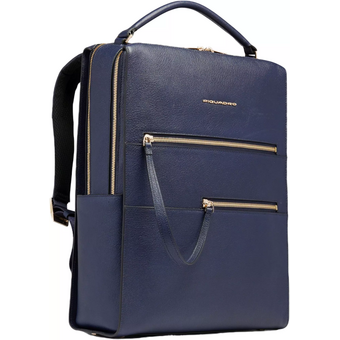  Рюкзак Piquadro Patricia CA6839W140BM/BLU темно-синий натуральная кожа 