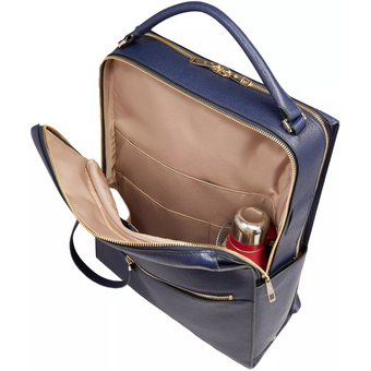  Рюкзак Piquadro Patricia CA6839W140BM/BLU темно-синий натуральная кожа 