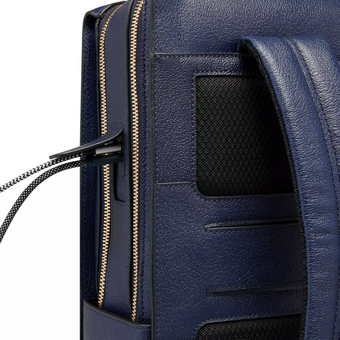  Рюкзак Piquadro Patricia CA6839W140BM/BLU темно-синий натуральная кожа 