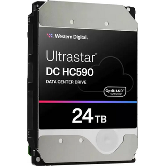  HDD WD Ultrastar DC HC590 WUH722624ALE6L4 (0f65684), 24ТБ, SATA III, 3.5" 