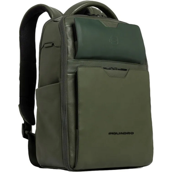  Рюкзак Piquadro Ael CA6923S142/VE зеленый тимьяновый натуральная кожа 