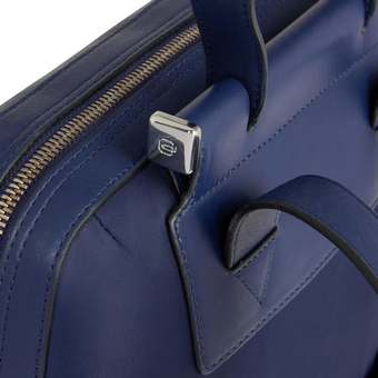  Рюкзак Piquadro Lyra CA4576W92T/BLU темно-синий нейлон 