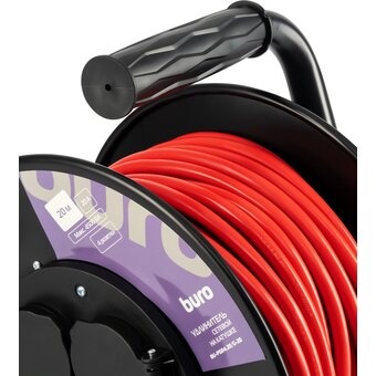  Сетевой удлинитель Buro BU-PSR4.50/G-16 50м оранжевый 