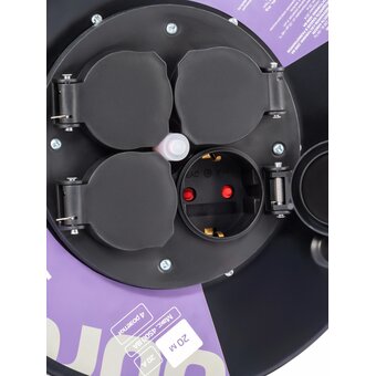  Сетевой удлинитель Buro BU-PSR4.50/G-16 50м оранжевый 