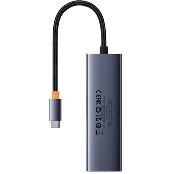  USB-хаб Baseus BS-OH108 (B0005280A813-03) Space Grey 