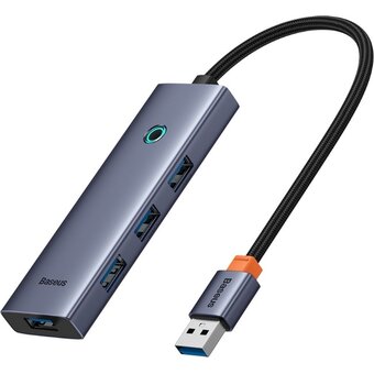  USB-хаб Baseus BS-OH108 (B0005280A813-03) Space Grey 