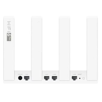 Маршрутизатор Huawei PSDN-AX31-20 (53030EDM) WiFi AX3 Dual Core Wi-Fi 6 AX3000, WAN/LAN 4x1 Гбит/с, белый 