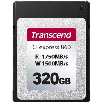  Карта памяти Transcend TS320GCFE860 CFexpress Type B 320GB SCFexpress 860 Type B 1500/1750Mb/s 