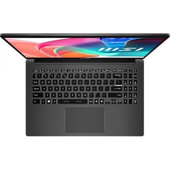  Ноутбук MSI Modern 15 F1MG-1099RU (9S7-15S111-1099-Win11Pro) Core 7 150U 16Gb SSD512Gb Intel Graphics 15.6" IPS FHD (1920x1080) grey WiFi BT Cam 