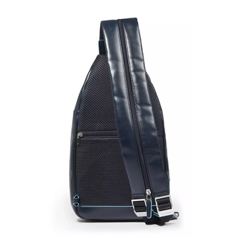  Рюкзак слинг Piquadro Blue Square Revamp CA5577B2V/BLU синий кожа 