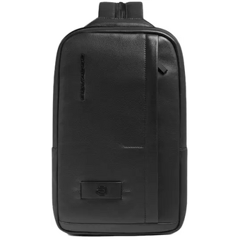  Рюкзак слинг Piquadro Russel CA6764W137/N черный кожа 