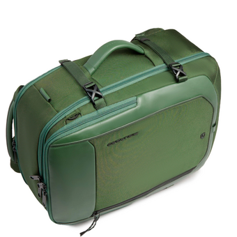  Рюкзак Piquadro Lyss CA6929S143BM/VE зеленый тимьяновый полиэстер 