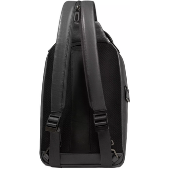 Рюкзак слинг Piquadro Solm CA7028S141/N черный натуральная кожа 