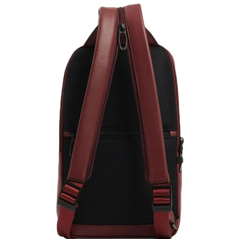  Рюкзак слинг Piquadro Russel CA6764W137/CU красное дерево натуральная кожа 