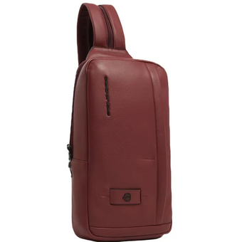  Рюкзак слинг Piquadro Russel CA6764W137/CU красное дерево натуральная кожа 