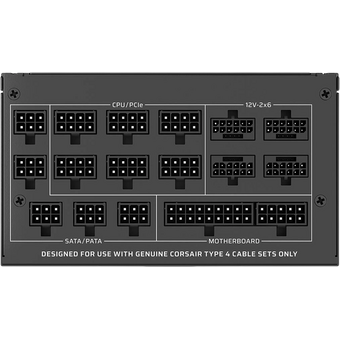  Блоки питания Corsair WS3000 RPS0237 (CP-9020312-EU), 3000W 80+ Platinum (ATX, 3.1, PCIe 5.1, Full modular, 1x24(20+4)pin) 
